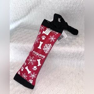 New with tags Firehose Holiday design dog toy
